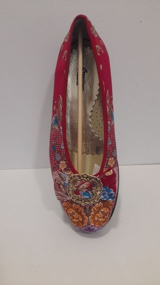 Zapato fallera bailarina
