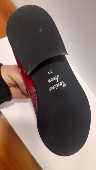 Zapato fallera bailarina