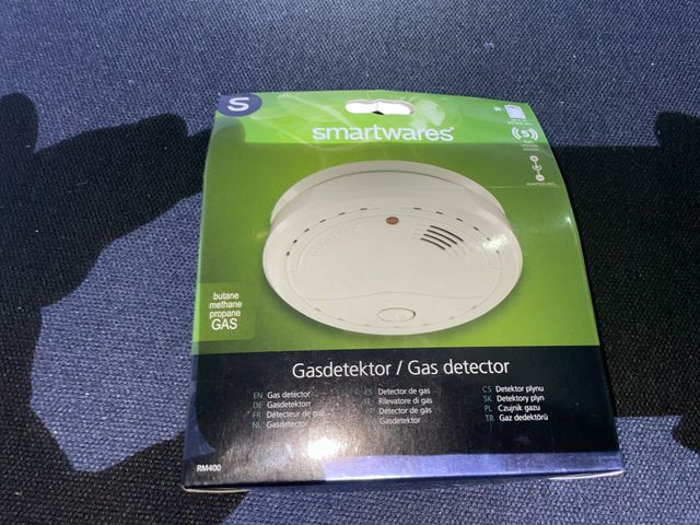 Novo detector de gás Smartwares para venda 14€