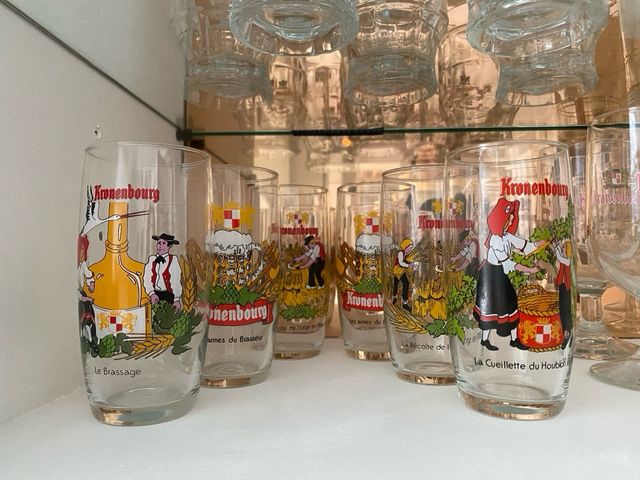 Vasos nuevos de Kronenbourg