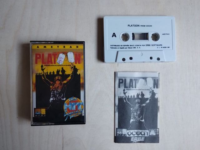 Juego PLATOON Amstrad