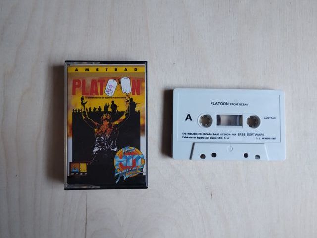 Juego PLATOON Amstrad