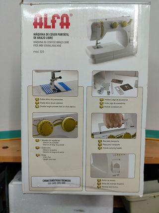 Maquina de coser Alfa mod 525