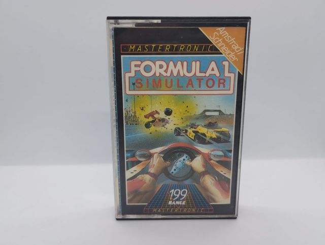 Juego FORMULA 1 SIMULATOR (3x2 en Mastertronic)