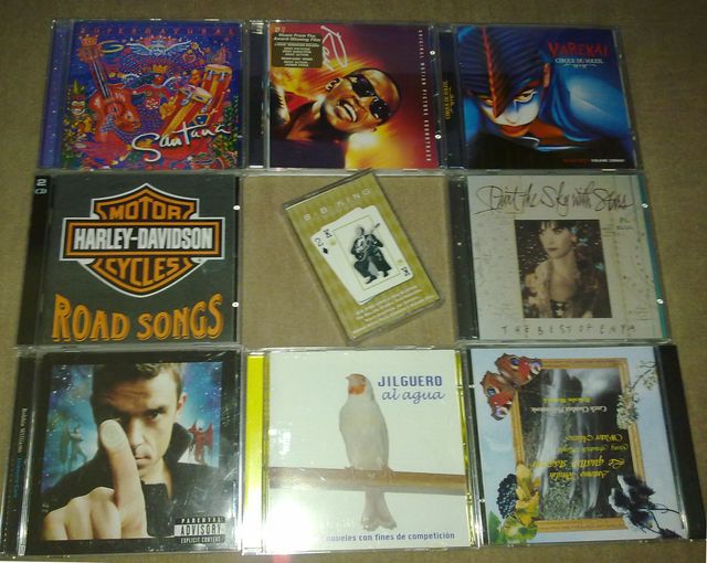CDS ORIGINAIS (19) +FITA CASSETE 19€