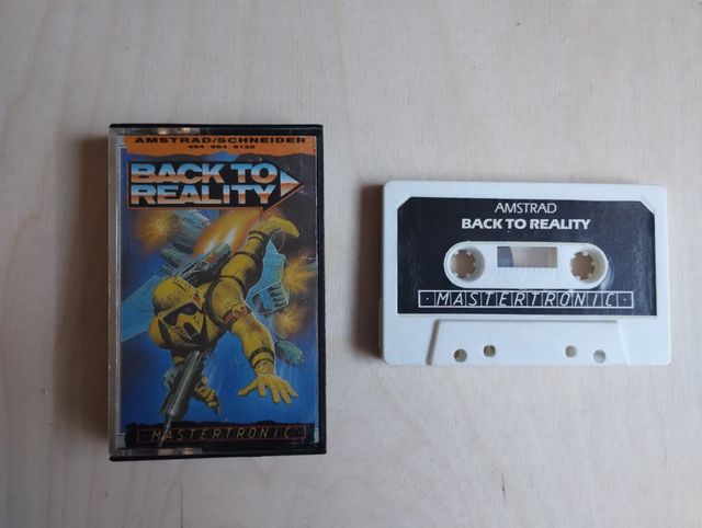 Juego BACK TO REALITY Amstrad (3x2 Mastertronic)