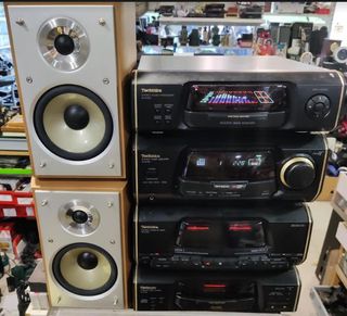 TECHNICS AMPIFICADOR+RADIO+ECUALIZADOR+DISCO CD+++