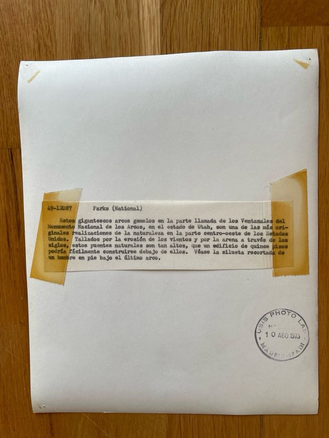 Parques Nacionales USA 24 fotos 25x20 black&white