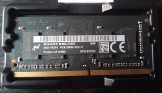 RAM 4GB DDR4 SODIMM 2666MHz