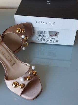 Sandalia tacón Latouche
