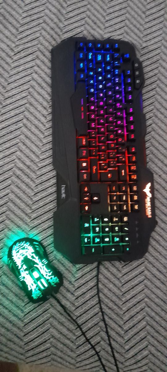 Teclado y ratón gaming