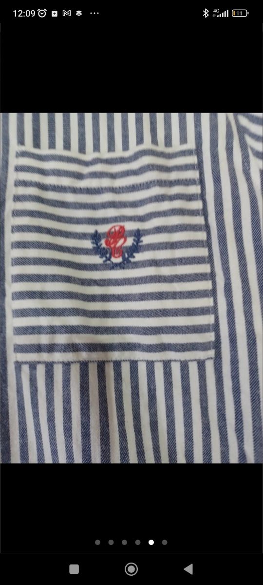 Camisa Pili Carrera talla 12 años