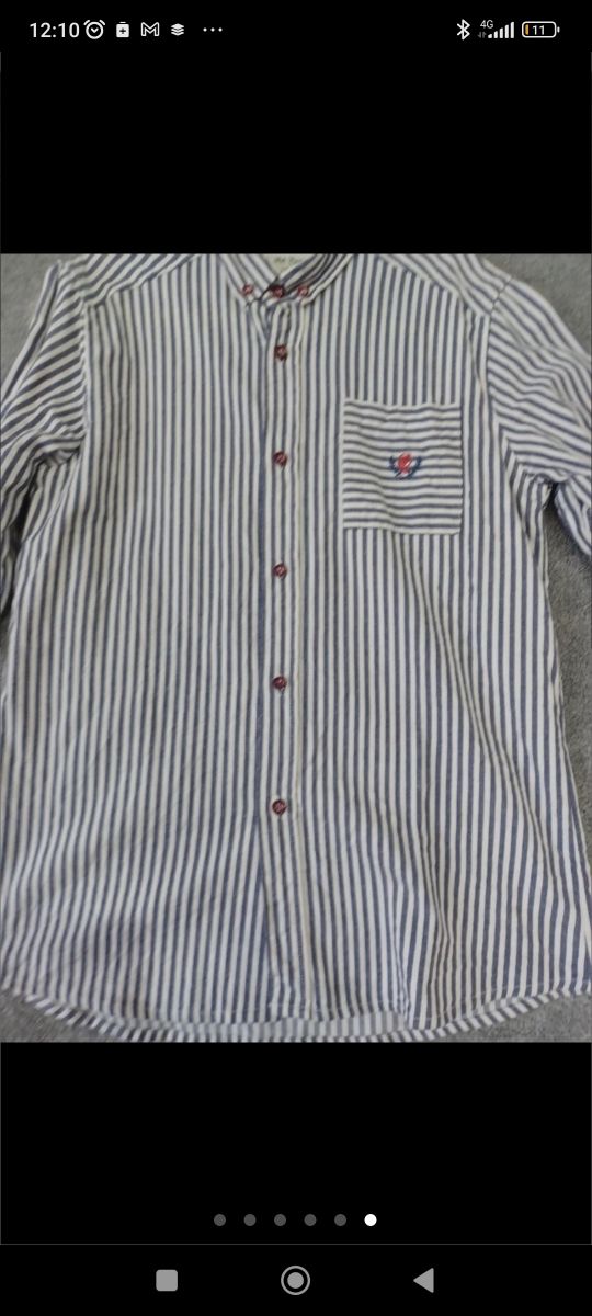 Camisa Pili Carrera talla 12 años