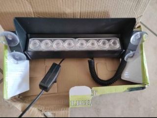 Lampeggiante luce a led rossa e blu 