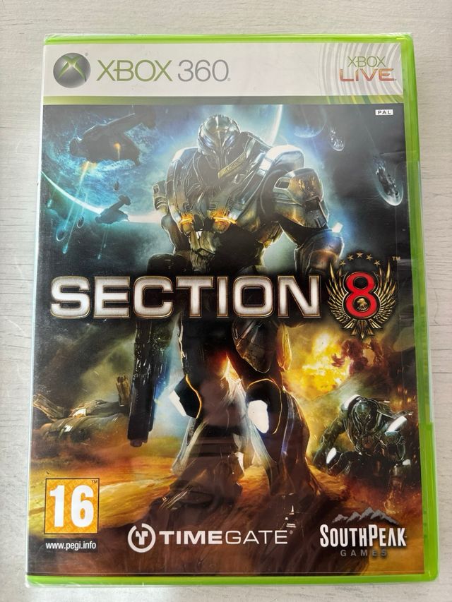 Sin abrir: Section 8 - Xbox 360.