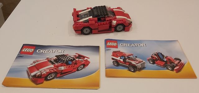 Lego Creator 5867 Super Bolide