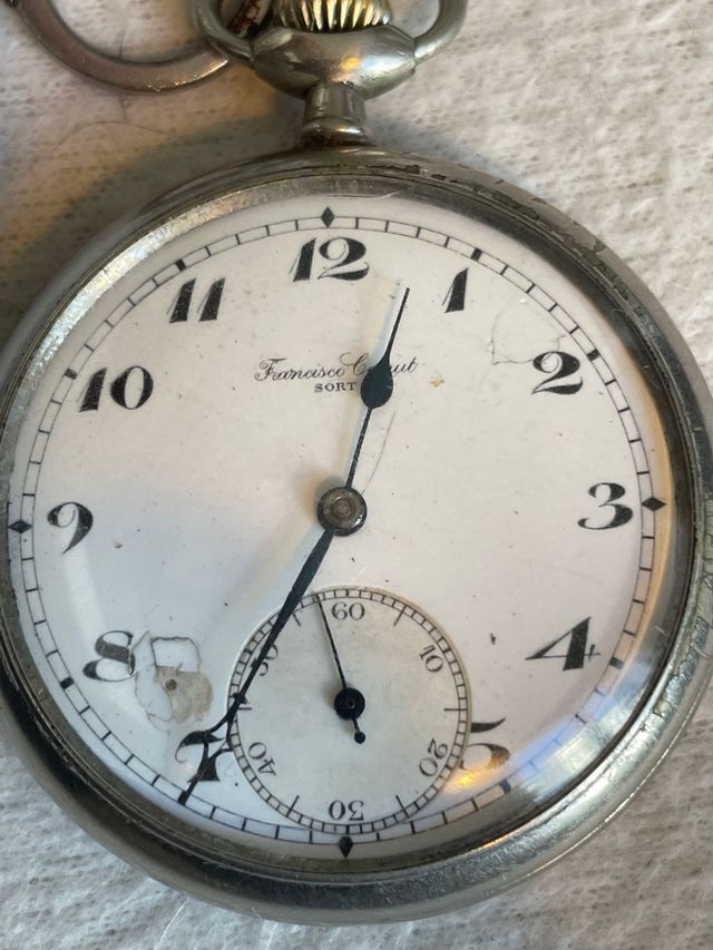 reloj de bolsillo marca “FRANCISCO CANUT” de Sort