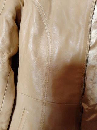 Cazadora piel mujer talla S