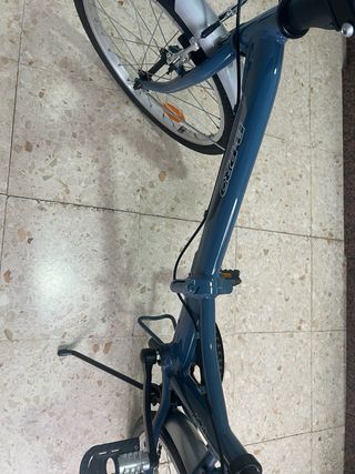 bicicleta plegable del corte ingles