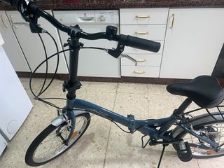 bicicleta plegable del corte ingles