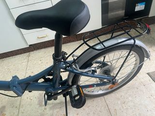bicicleta plegable del corte ingles