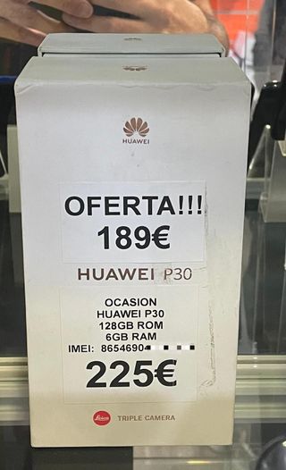 OFERTA!! HUAWEI P30 128GB