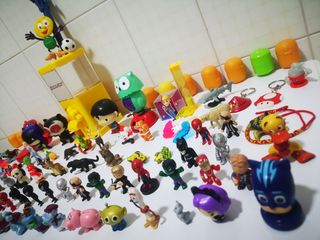 Figuras muñecos Huevos Kinder, Lacasitos, Lego,Toy