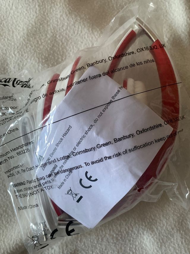 Cuffie ad archetto Coca-Cola