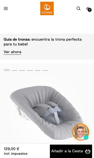 TRIPP TRAPP NEWBORN SET V2 de Stokke