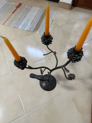 Candelabro in ghisa