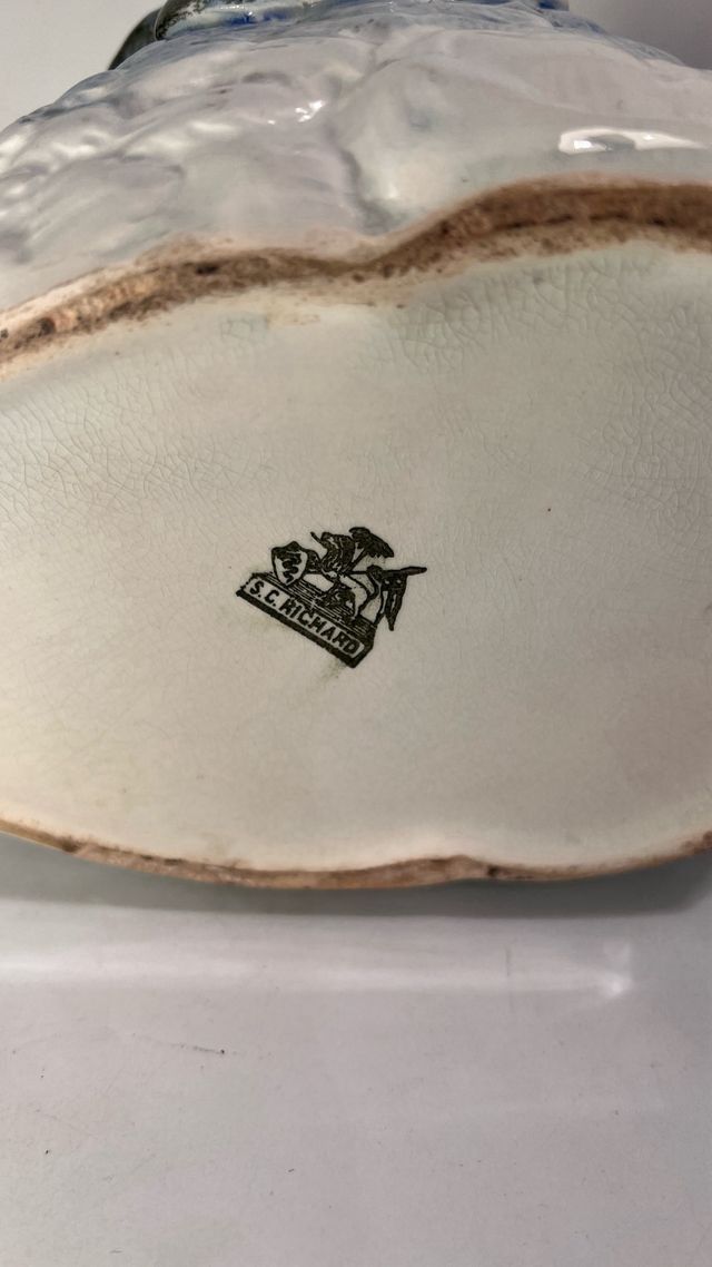 Centrotavola a forma di papera in ceramica Richard