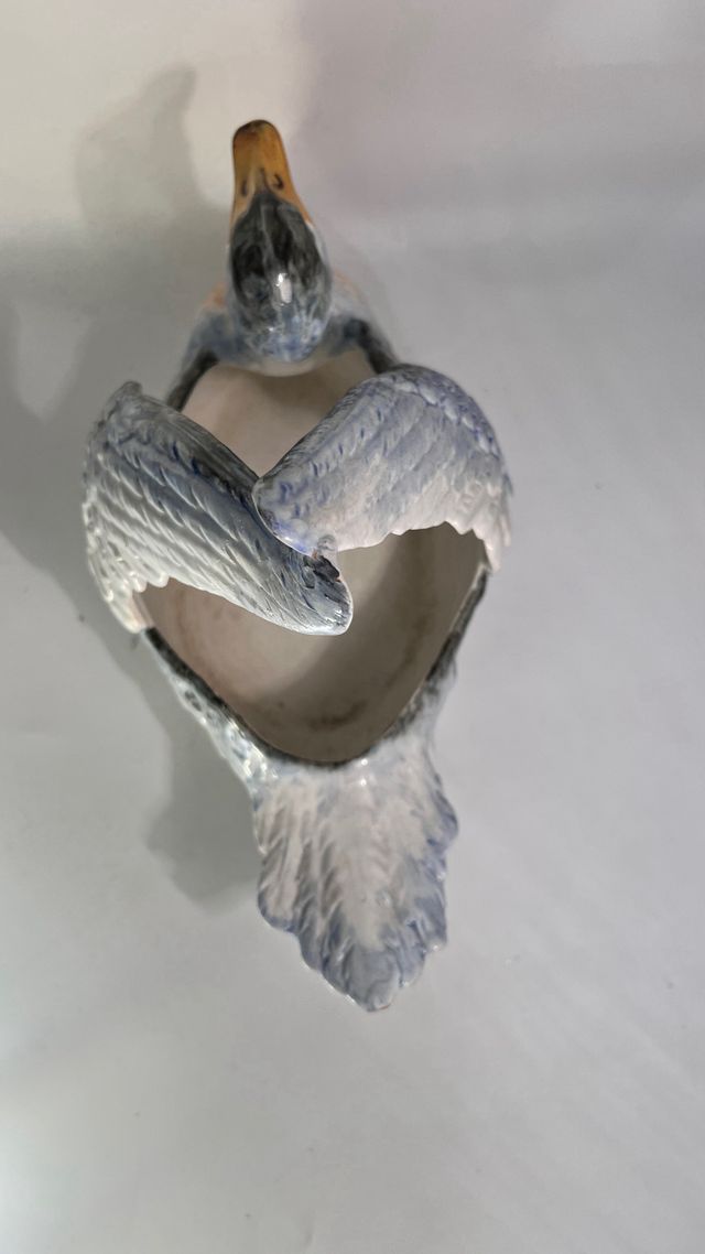 Centrotavola a forma di papera in ceramica Richard