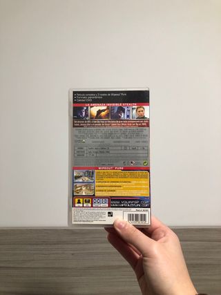 La amenaza invisible Stealth psp