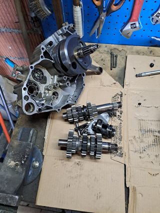 Despiece motor wr450