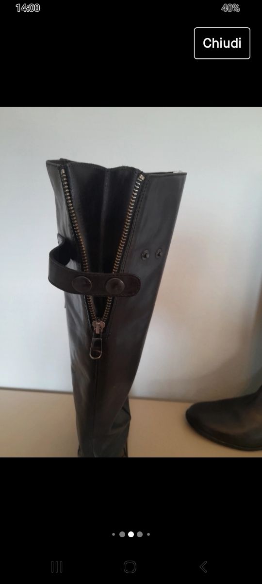 STIVALI IN PELLE n.41