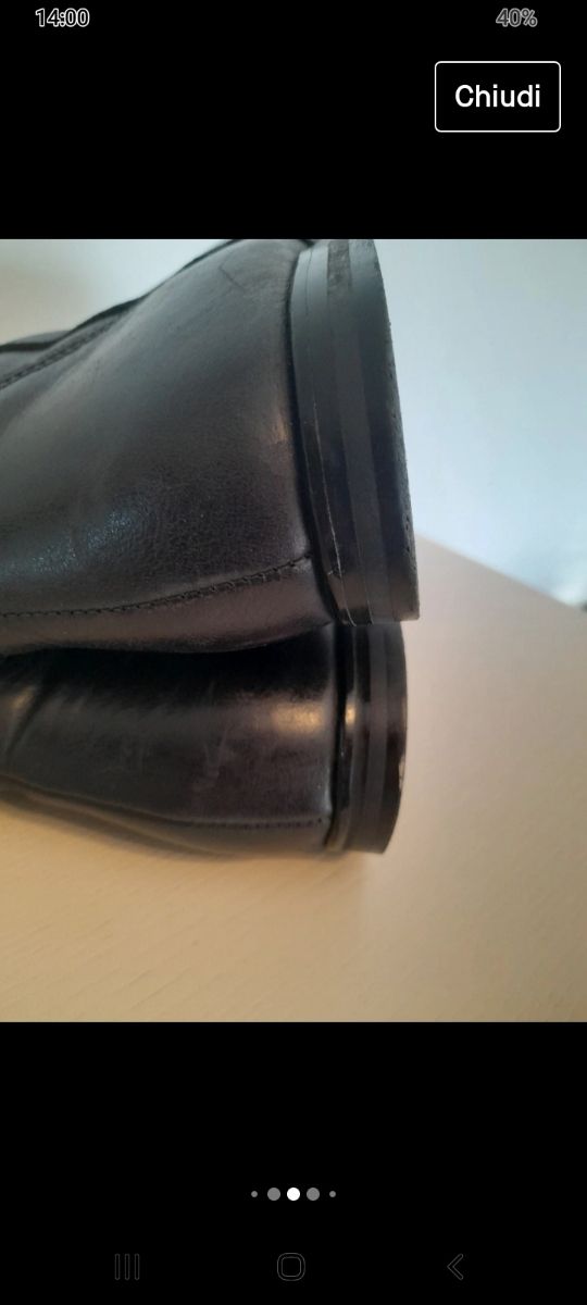 STIVALI IN PELLE n.41