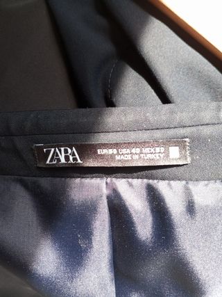 Traje Zara chico, americana/pantalón 