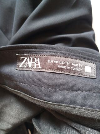 Traje Zara chico, americana/pantalón 