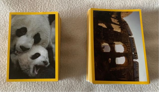 Adesivi per album National Geographic 2012 e 2013