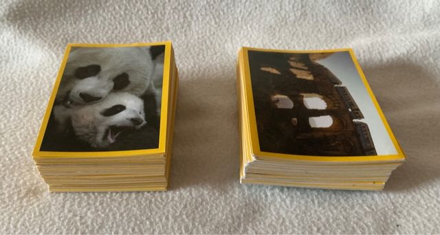 Adesivi per album National Geographic 2012 e 2013