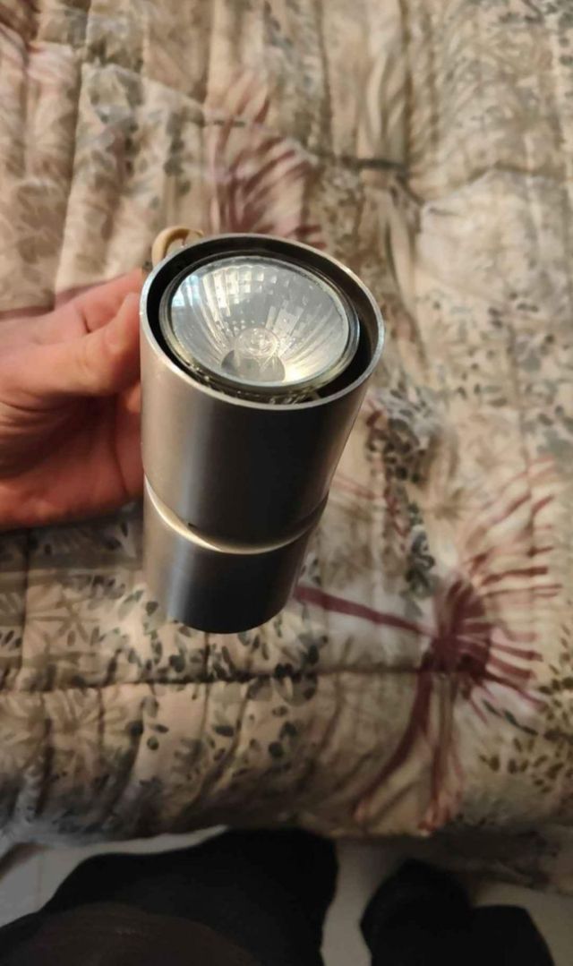 4 Applique in acciaio inox per interni