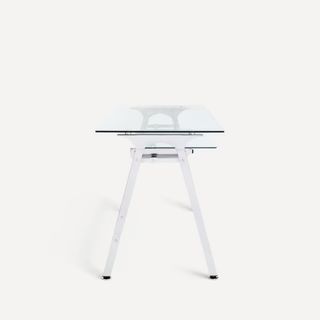 Preciosa mesa escritorio de cristal