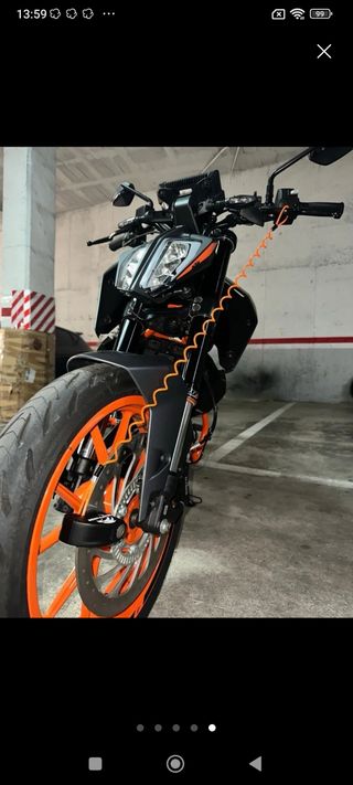 Candado Alarma Moto Con Cable Recordatorio