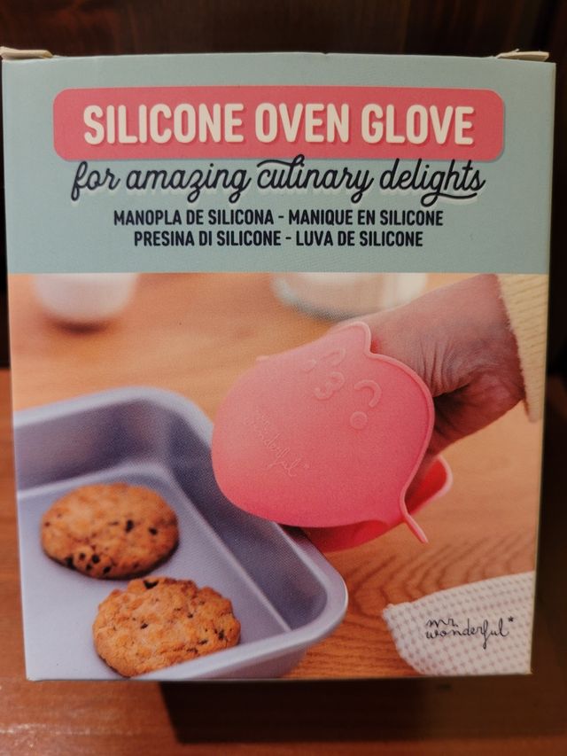 Nuevo!! Manopla silicona Mr.Wonderful