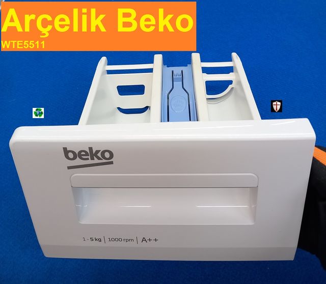 Cajón jabonera lavadora Beko