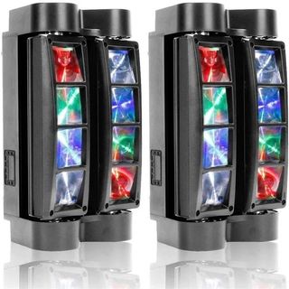 ✅️Pack 2 Luces Cabeza Movil discoteca ¡📦GRATIS!