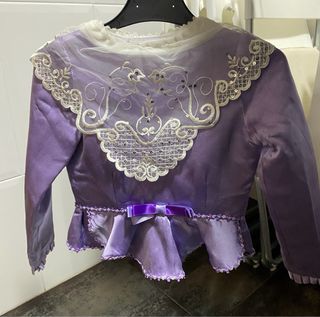 corpiño fallera lila niña 5 a 7 años