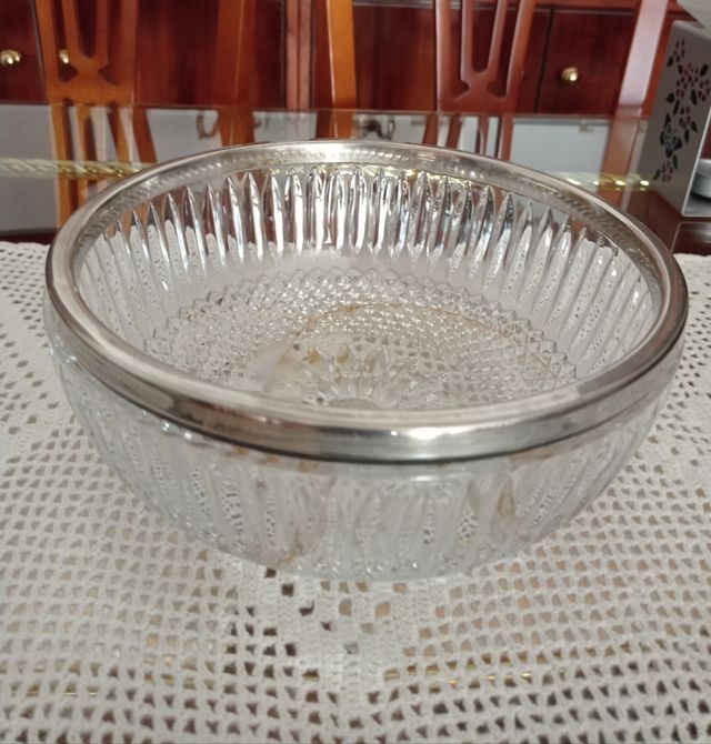 Frutero cristal de Bohemia