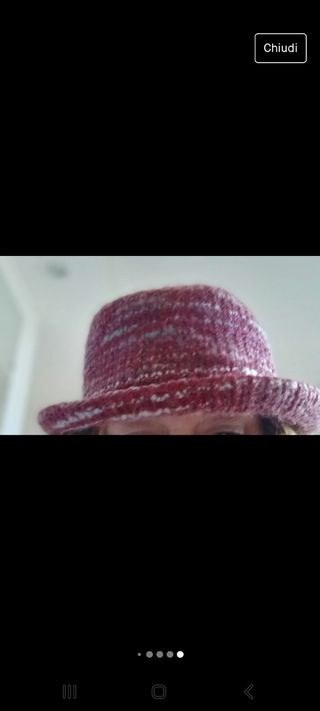 Cappello lana vintage