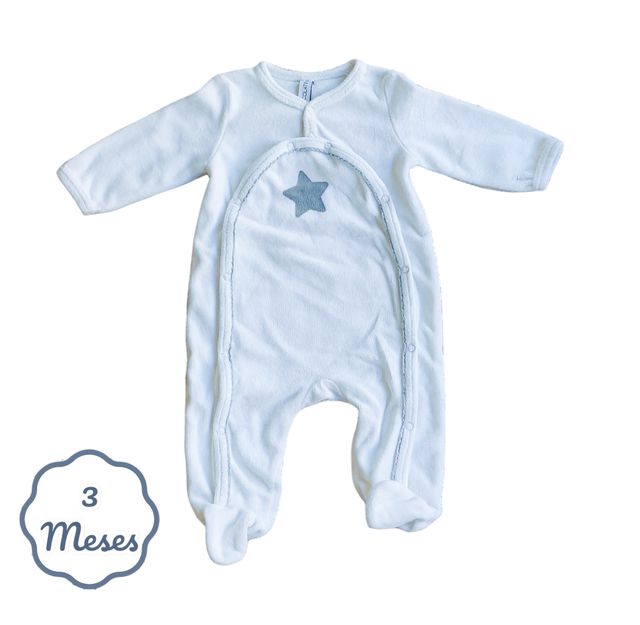 Babygrow Estrela Chocolatine 3 meses